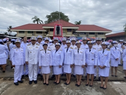 เทศบาลตำบลสันป่าตอง ร่วมพิธีวางพวงมาลาและพิธีถวายบังคมเนื่องในวันปิยมหาราช ภาพที่ 8 | https://www.sanpatong.go.th
