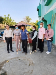 แจ้งข่าวประชาสัมพันธ์สำหรับคนพิการ โดยกองทุนฟื้นฟูสมรรถภาพ จังหวัดเชียงใหม่ เปิดรับลงทะเบียนสำหรับหน่วยงาน องค์กรปกครองส่วนท้องถิ่น เพื่อขอรับบริการอุปกรณ์เครื่องช่วยความพิการทั้งนี้ สามารถลงทะเบียนได้ที่ งานพัฒนาชุมชน ฝ่ายแผนงานและงบประมาณ เทศบาลตำบลสันป่าตอง ตั้งแต่บัดนี้ ถึง31 มีนาคม พ.ศ.2565 ภาพที่ 5 | https://www.sanpatong.go.th