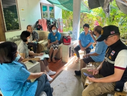 ฝ่ายแผนงานและงบประมาณ สำรวจและเก็บข้อมูล “ผู้ด้อยโอกาส” ในพื้นที่เทศบาลตำบลสันป่าตอง ภาพที่ 15 | https://www.sanpatong.go.th