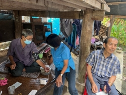 ฝ่ายแผนงานและงบประมาณ สำรวจและเก็บข้อมูล “ผู้ด้อยโอกาส” ในพื้นที่เทศบาลตำบลสันป่าตอง ภาพที่ 17 | https://www.sanpatong.go.th