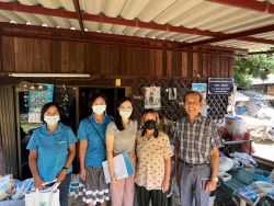 ฝ่ายแผนงานและงบประมาณ สำรวจและเก็บข้อมูล “ผู้ด้อยโอกาส” ในพื้นที่เทศบาลตำบลสันป่าตอง ภาพที่ 4 | https://www.sanpatong.go.th