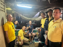 ฝ่ายแผนงานและงบประมาณ สำรวจและเก็บข้อมูล “ผู้ด้อยโอกาส” ในพื้นที่เทศบาลตำบลสันป่าตอง ภาพที่ 1 | https://www.sanpatong.go.th