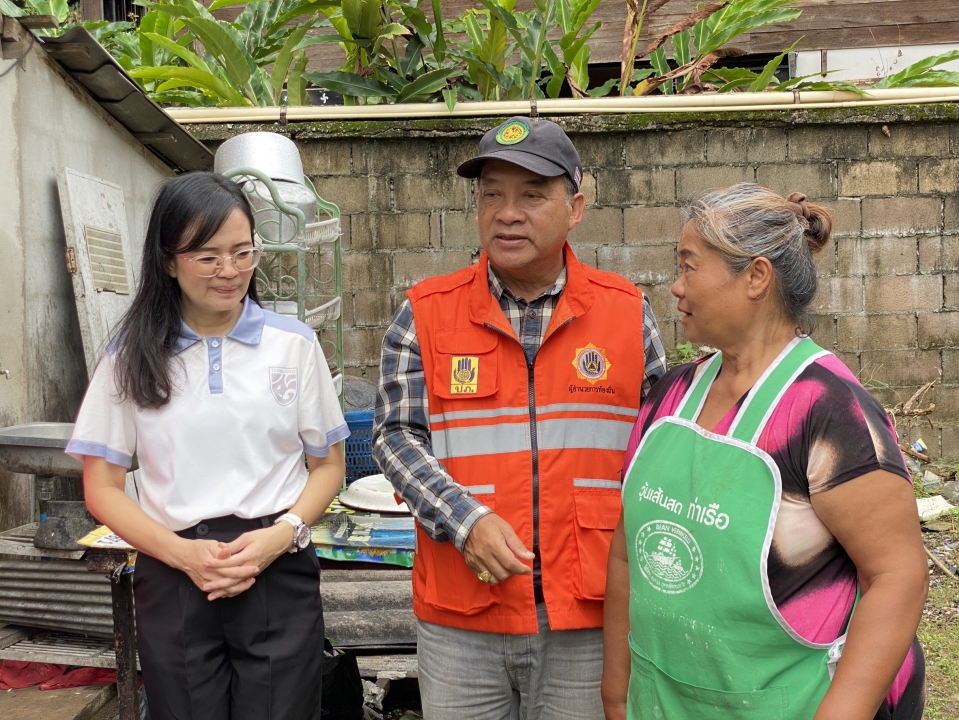  เทศบาลตำบลสันป่าตอง สำรวจเพื่อทำการปรับปรุงและซ่อมแซมบ้าน ให้แก่นาง ผ่องพรรณ์ ชัยลังกา ภาพที่ 16 | https://www.sanpatong.go.th