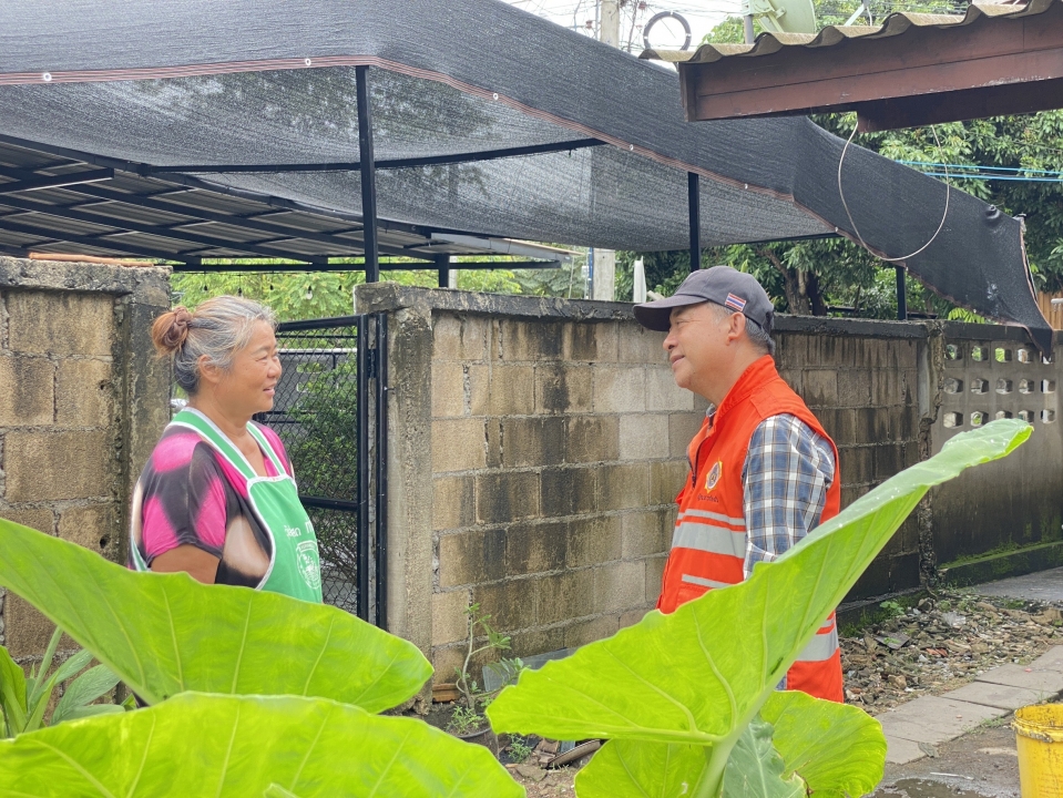  เทศบาลตำบลสันป่าตอง สำรวจเพื่อทำการปรับปรุงและซ่อมแซมบ้าน ให้แก่นาง ผ่องพรรณ์ ชัยลังกา ภาพที่ 34 | https://www.sanpatong.go.th