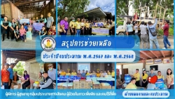 เทศบาลตำบลสันป่าตอง ประชุมคณะกรรมการพิจารณาการดำเนินการช่วยเหลือ เพื่อสรุปการดำเนินงานในปีงบประมาณ 2567 และ ลงมติพิจารณาการช่วยเหลือ ในปีงบประมาณ 2568 ภาพที่ 12 | https://www.sanpatong.go.th