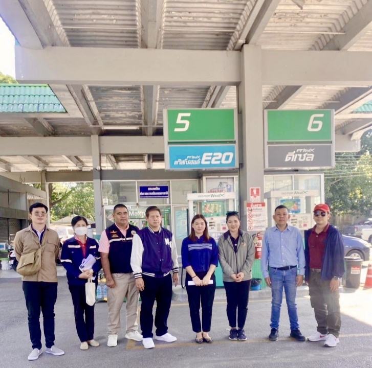 เทศบาลตำบลสันป่าตอง ตรวจ ลงพื้นที่ตรวจสอบสถานีบริการน้ำมัน ในเขตเทศบาลฯจำนวน 3 แห่ง  เพื่อต่ออายุใบอนุญาตประกอบกิจการน้ำมัน ปี พ.ศ.2568  ภาพที่ 9 | https://www.sanpatong.go.th