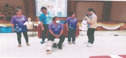 CCI_000094-2.jpg - โครงการอบรมการปฐมพยาบาลเบื้องต้นและการช่วยฟื้นคืนชีพ (CPR) สำหรับแกนนำสุขภาพโรงพยาบาลสันป่าตอง ปีงบประมาณ 2567 | https://www.sanpatong.go.th