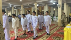 S__12886064.jpg - เทศบาลตำบลสันป่าตอง ได้เข้าร่วมกิจกรรม เฉลิมพระเกียรติพระบาทสมเด็จพระเจ้าอยู่หัว ​เนื่องในโอกาสพระราชพิธีมหามงคลเฉลิมพระชนมพรรษา ๖ รอบ ๒๘ กรกฎาคม ๒๕๖๘ | https://www.sanpatong.go.th