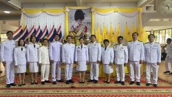 S__12886071.jpg - เทศบาลตำบลสันป่าตอง ได้เข้าร่วมกิจกรรม เฉลิมพระเกียรติพระบาทสมเด็จพระเจ้าอยู่หัว ​เนื่องในโอกาสพระราชพิธีมหามงคลเฉลิมพระชนมพรรษา ๖ รอบ ๒๘ กรกฎาคม ๒๕๖๘ | https://www.sanpatong.go.th