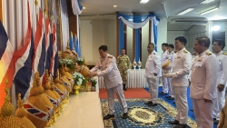 S__13221911.jpg - เทศบาลตำบลสันป่าตอง ได้เข้าร่วมกิจกรรมวันเฉลิมพระชนมพรรษา สมเด็จพระนางเจ้าสิริกิติ์ พระบรมราชินีนาถ พระบรมราชชนนีพันปีหลวง  | https://www.sanpatong.go.th
