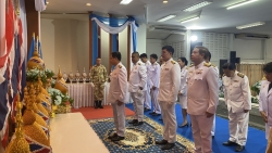 S__13221915.jpg - เทศบาลตำบลสันป่าตอง ได้เข้าร่วมกิจกรรมวันเฉลิมพระชนมพรรษา สมเด็จพระนางเจ้าสิริกิติ์ พระบรมราชินีนาถ พระบรมราชชนนีพันปีหลวง  | https://www.sanpatong.go.th