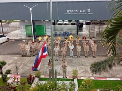 S__15753288.jpg - เทศบาลตำบลสันป่าตองได้ร่วมทำกิจกรรมเนื่องจากในวันพระราชทานธงชาติไทย วันที่ 28 กันยายน 2568 | https://www.sanpatong.go.th
