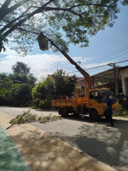 1.jpg -  กิจกรรมจิตอาสาพัฒนาแหล่งท่องเที่ยว บริเวณอ่างเก็บน้ำหนองสะเรียม | https://www.sanpatong.go.th