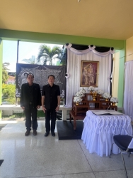 14.jpg - วันที่ 30 ตุลาคม พ.ศ. 2568  นายสุภชัย  พรหมเสนใจ นายกเทศมนตรีตำบลสันป่าตอง พร้อมด้วย นายศรีทอน  ปัญญา รองนายกเทศมนตรีตำบลสันป่าตอง  ร่วมลงนามถวายความอาลัย สมเด็จพระนางเจ้าสิริกิติ์ พระบรมราชินีนาถ พระบรมราชชนนีพันปีหลวง  เพื่อแสดงความอาลัย และน้อมสำนึกในพระมหากรุณาธิคุณที่ทรงมีต่อพสกนิกรชาวไทย และขอ | https://www.sanpatong.go.th