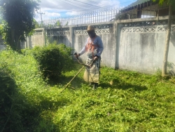 35985.jpg - งานสวนสาธารณะ กองช่าง ได้ดำเนินการทำความสะอาดกำจัดวัชพืช สวนสาธารณะภายในบริเวณเขตเทศบาลตำบลสันป่าตอง | https://www.sanpatong.go.th