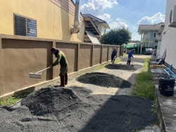 36000.jpg - งานสาธารณูปโภค กองช่าง ได้ดำเนินการซ่อมแซมถนน ภายในบริเวณเขตเทศบาลตำบลสันป่าตอง | https://www.sanpatong.go.th