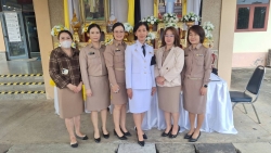 67045.jpg - เทศบาลตำบลสันป่าตอง ได้เข้าร่วมพิธีเนื่องในวันคล้ายวันพระบรมราชสมภพพระบาทสมเด็จพระบรมชนกาธิเบศร มหาภูมิพลอดุลยเดชมหาราช บรมนาถบพิตร วันชาติ และวันพ่อแห่งชาติ 5 ธันวาคม 2568  | https://www.sanpatong.go.th