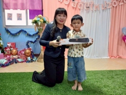 ศูนย์พัฒนาเด็กเล็กเทศบาลตำบลสันป่าตอง จัดโครงการเรียนรู้สู่โลกกว้าง อนุบาลวัยใส(กิจกรรมทำบุญส่งท้ายปีเก่าต้อนรับปีใหม่) ภาพที่ 62 | https://www.sanpatong.go.th