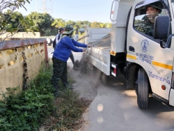 40271.jpg - กองช่าง เทศบาลตำบลสันป่าตอง ได้ดำเนินการซ่อมแซมถนนและไหล่ทาง บริเวณถนนบ้านไร่ | https://www.sanpatong.go.th