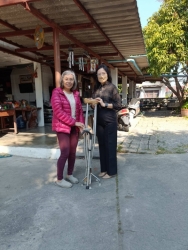 S__67141657_0.jpg - ฝ่ายแผนงานและงบประมาณได้รับความอนุเคราะห์กายอุปกรณ์และน้ำดื่มมรกต | https://www.sanpatong.go.th