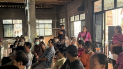 S__18808853.jpg - เทศบาลตำบลสันป่าตองได้เข้าร่วมประชุมประชาคมเพื่อทบทวนแผนพัฒนาท้องถิ่นระดับหมู่บ้าน บ้านป่าลาน | https://www.sanpatong.go.th