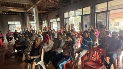 S__18808863.jpg - เทศบาลตำบลสันป่าตองได้เข้าร่วมประชุมประชาคมเพื่อทบทวนแผนพัฒนาท้องถิ่นระดับหมู่บ้าน บ้านป่าลาน | https://www.sanpatong.go.th