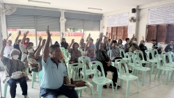 S__18874494.jpg - เทศบาลตำบลสันป่าตองได้เข้าร่วมประชุมประชาคมเพื่อทบทวนแผนพัฒนาท้องถิ่น พ.ศ 2566 - 2570 ระดับหมู่บ้าน บ้านไร่ | https://www.sanpatong.go.th