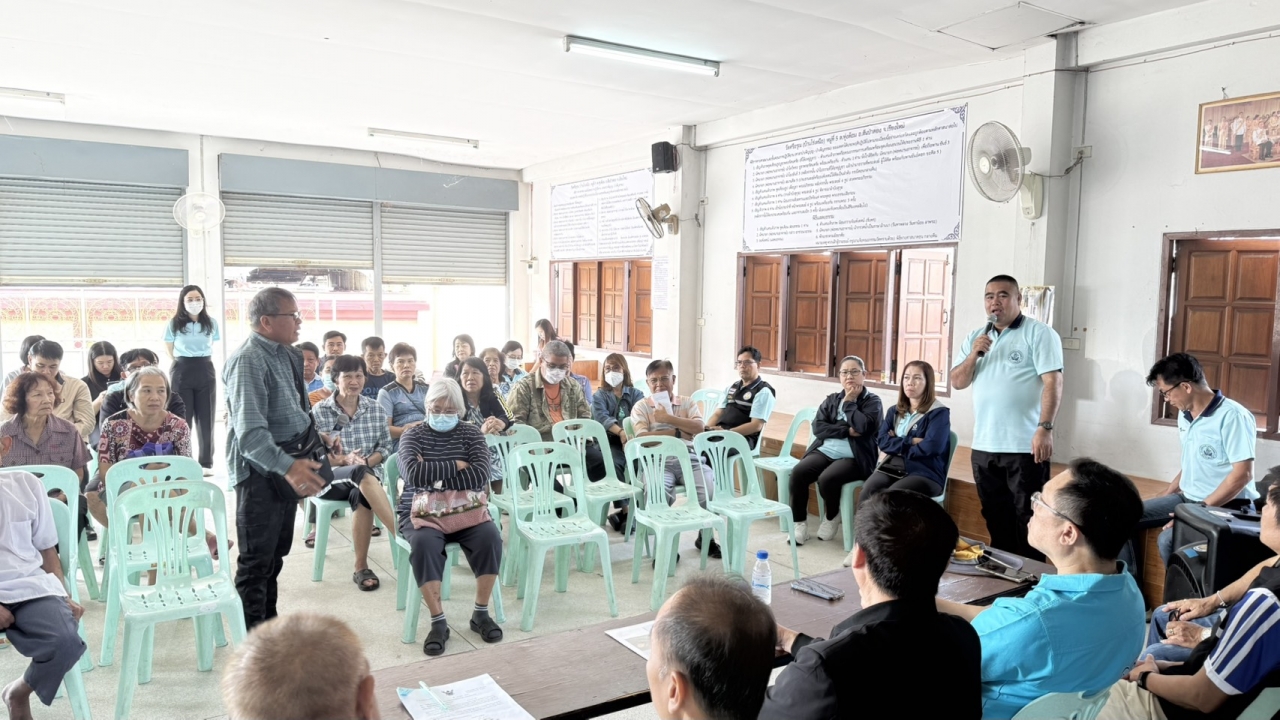 เทศบาลตำบลสันป่าตองได้เข้าร่วมประชุมประชาคมเพื่อทบทวนแผนพัฒนาท้องถิ่น พ.ศ 2566 - 2570 ระดับหมู่บ้าน บ้านไร่ ภาพที่ 28 | https://www.sanpatong.go.th