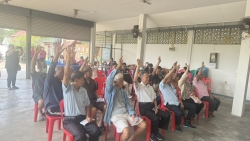 S__19013669.jpg - เทศบาลตำบลสันป่าตองได้เข้าร่วมประชุมประชาคมเพื่อทบทวนแผนพัฒนาท้องถิ่น พ.ศ 2566 - 2570 ระดับหมู่บ้าน บ้านต้นผึ้ง | https://www.sanpatong.go.th