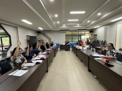 S__57294884.jpg - เทศบาลตำบลสันป่าตอง ได้เข้าร่วมประชุมเพื่อติดตามและประเมินผลแผนพัฒนาเทศบาล พ.ศ.2569 (ครั้งที่1)  | https://www.sanpatong.go.th