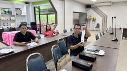 S__16105483_0.jpg - เทศบาลตำบลสันป่าตอง นำโดย นางสาวสุกัญญา  จอมเตปิน รองปลัดเทศบาลตำบลสันป่าตอง   ผู้อำนวยการกองคลัง และฝ่ายพัฒนารายได้  กองคลัง ได้เข้าร่วมการอบรมเชิงปฏิบัติการเกี่ยวกับระบบจัดเก็บค่าธรรมเนียมขยะ (Bill) | https://www.sanpatong.go.th