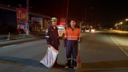 S__35266571.jpg - เทศบาลตำบลสันป่าตอง ร่วมกับ งานป้องกันและบรรเทาสาธารณภัย สำนักปลัดเทศบาล รับแจ้งทางวิทยุสื่อสาร เหตุรถยนต์ชนเสาไฟฟ้า | https://www.sanpatong.go.th