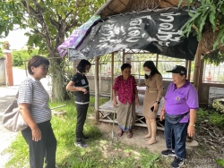 S__59613196.jpg - ลงพื้นที่พร้อมกับเจ้าหน้าที่จากกรมส่งเสริมและพัฒนาคุณภาพชีวิตคนพิการ (พ.ก.) มอบไม้เท้าสามขา | https://www.sanpatong.go.th