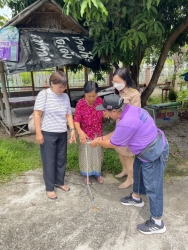 S__59613207.jpg - ลงพื้นที่พร้อมกับเจ้าหน้าที่จากกรมส่งเสริมและพัฒนาคุณภาพชีวิตคนพิการ (พ.ก.) มอบไม้เท้าสามขา | https://www.sanpatong.go.th