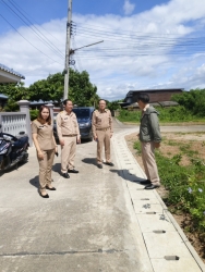 S__22298667.jpg - เทศบาลตำบลสันป่าตองลงพื้นที่ติดตาม และสำรวจพื้นที่จริง จำนวน5จุดสำคัญ เพื่อหาแนวทางแก้ไขปัญหาความเดือดร้อนของประชาชนในพื้นที่ให้ดีขึ้น  | https://www.sanpatong.go.th