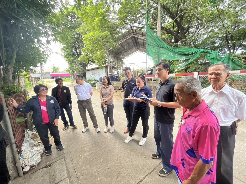 ลงพื้นที่โครงการ  "บ้านพอเพียง ปี 2570 " ขับเคลื่อนโดย สภาองค์กรชุมชนเทศบาลตำบลสันป่าตอง ภาพที่ 10 | https://www.sanpatong.go.th