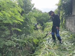 S__38420525.jpg - เทศบาลตำบลสันป่าตอง ร่วมกับงานป้องกันและบรรเทาสาธารณภัย สำนักปลัดเทศบาล   สถานที่ : บริเวณข้างร้านกาแฟควาย บ้านไร่ หมู่ที่ 5 ตำบลทุ่งต้อม อำเภอสันป่าตอง จังหวัดเชียงใหม่ (รับร้องเรียนผ่านระบบ Bellme) | https://www.sanpatong.go.th