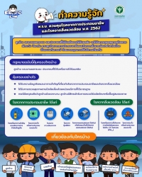 ประชาสัมพันธ์พระราชบัญญัติควบคุมโรคจากการประกอบอาชีพและโรคจากสิ่งแวดล้อม พ.ศ. 2562 ภาพที่ 1 | https://www.sanpatong.go.th