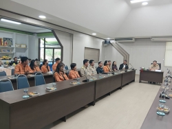 46099_0.jpg - พิธีต้อนรับ นายสายฟ้า บุญตอม เข้ารับตำแหน่งผู้อำนวยการกองศึกษาเทศบาลตำบลสันป่าตอง | https://www.sanpatong.go.th