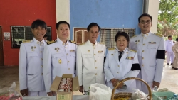 S__22765697.jpg - เทศบาลตำบลสันป่าตอง ได้เข้าร่วมกิจกรรม เฉลิมพระเกียรติพระบาทสมเด็จพระเจ้าอยู่หัว ​เนื่องในโอกาสพระราชพิธีมหามงคลเฉลิมพระชนมพรรษา 7 รอบ 28 กรกฎาคม 2569 | https://www.sanpatong.go.th
