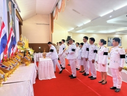 S__22765708.jpg - เทศบาลตำบลสันป่าตอง ได้เข้าร่วมกิจกรรม เฉลิมพระเกียรติพระบาทสมเด็จพระเจ้าอยู่หัว ​เนื่องในโอกาสพระราชพิธีมหามงคลเฉลิมพระชนมพรรษา 7 รอบ 28 กรกฎาคม 2569 | https://www.sanpatong.go.th