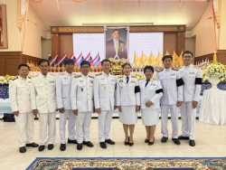 S__22765716.jpg - เทศบาลตำบลสันป่าตอง ได้เข้าร่วมกิจกรรม เฉลิมพระเกียรติพระบาทสมเด็จพระเจ้าอยู่หัว ​เนื่องในโอกาสพระราชพิธีมหามงคลเฉลิมพระชนมพรรษา 7 รอบ 28 กรกฎาคม 2569 | https://www.sanpatong.go.th