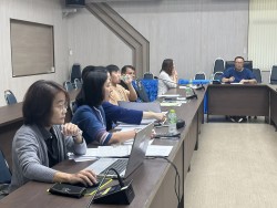 เทศบาลตำบลสันป่าตองได้ร่วมกันประชุมรายการเงินเหลือจ่าย เพื่อนำไปจัดตั้งเป็นรายการใหม่ ภาพที่ 4 | https://www.sanpatong.go.th