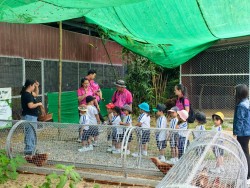 โครงการอนุบาลวัยใส กิจกรรมทัศนศึกษา ณ คาเฟ่บ้านของแม่ ภาพที่ 33 | https://www.sanpatong.go.th