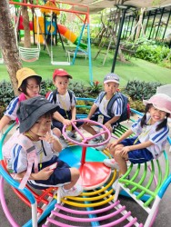 โครงการอนุบาลวัยใส กิจกรรมทัศนศึกษา ณ คาเฟ่บ้านของแม่ ภาพที่ 37 | https://www.sanpatong.go.th