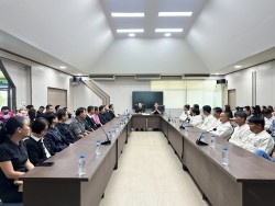 เทศบาลตำบลสันป่าตองได้ร่วมตอนรับหัวหน้าฝ่ายแบบแผนและก่อสร้าง ภาพที่ 2 | https://www.sanpatong.go.th