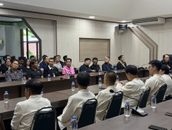 เทศบาลตำบลสันป่าตองได้ร่วมตอนรับหัวหน้าฝ่ายแบบแผนและก่อสร้าง ภาพที่ 7 | https://www.sanpatong.go.th