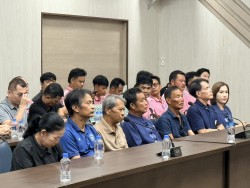 เทศบาลตำบลสันป่าตองได้ร่วมตอนรับหัวหน้าฝ่ายการโยธา ภาพที่ 3 | https://www.sanpatong.go.th