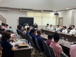 เทศบาลตำบลสันป่าตองได้ร่วมตอนรับหัวหน้าฝ่ายการโยธา ภาพที่ 4 | https://www.sanpatong.go.th