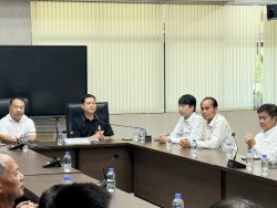 เทศบาลตำบลสันป่าตองได้ร่วมตอนรับหัวหน้าฝ่ายการโยธา ภาพที่ 5 | https://www.sanpatong.go.th
